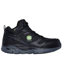Skechers Men's John Deere Arch Fit Shoes in black - men's sneaker