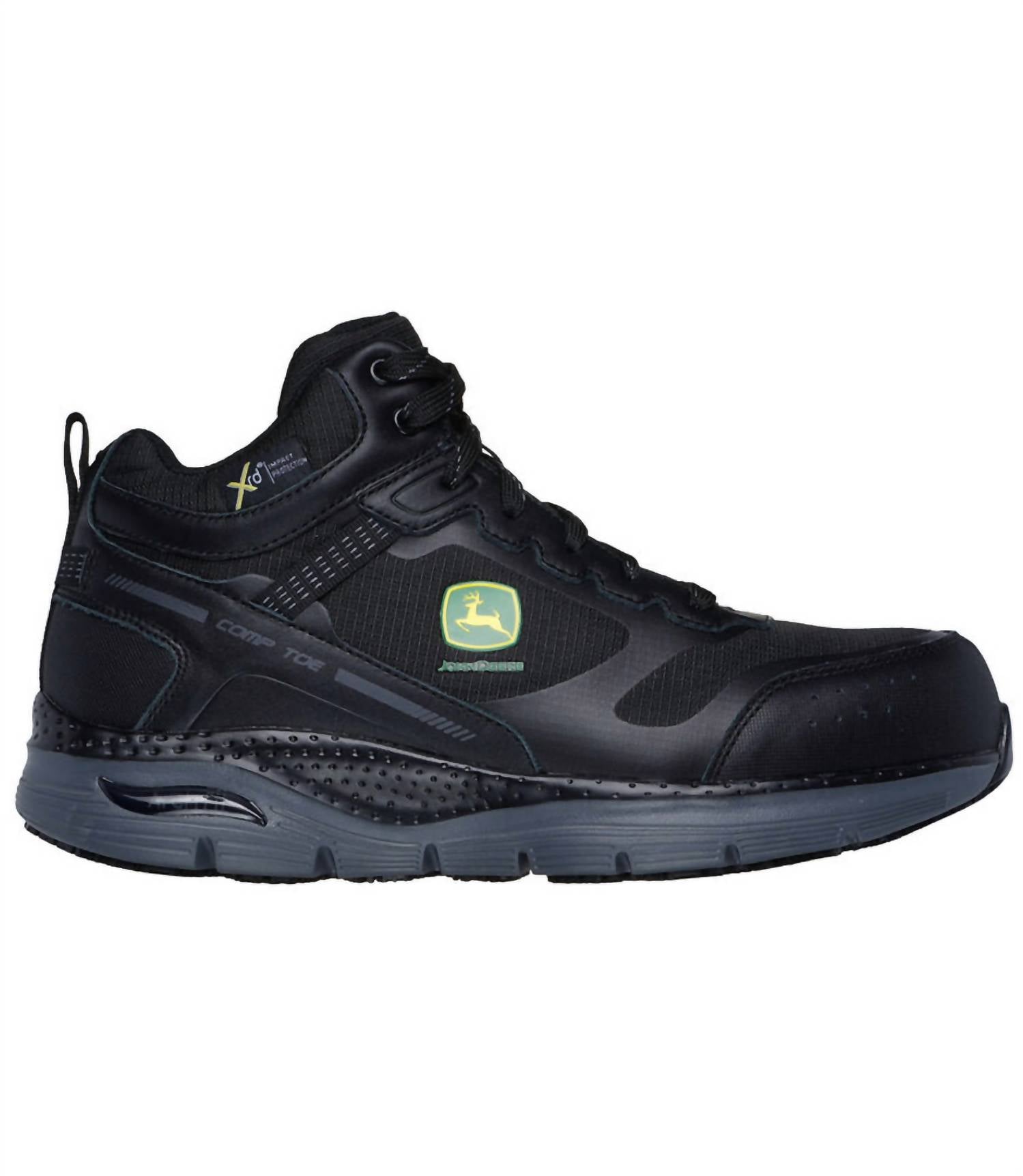 Skechers Men's John Deere Arch Fit Shoes in black - men's sneaker