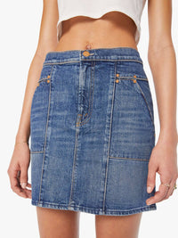 Mother Riveter Mini Skirt in bending the rules - women's skirt