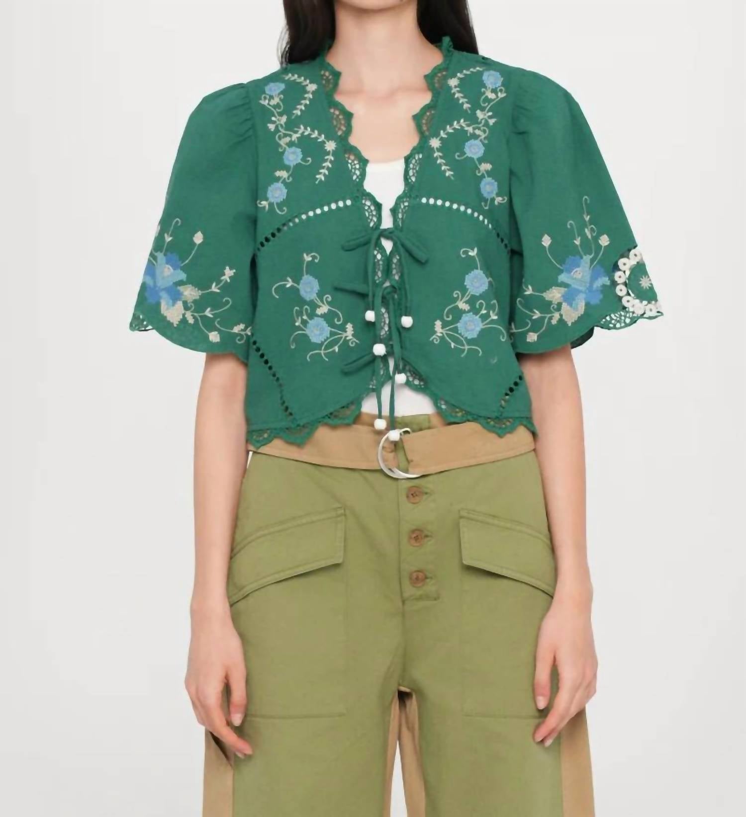 Sea - Vesna Crop Top