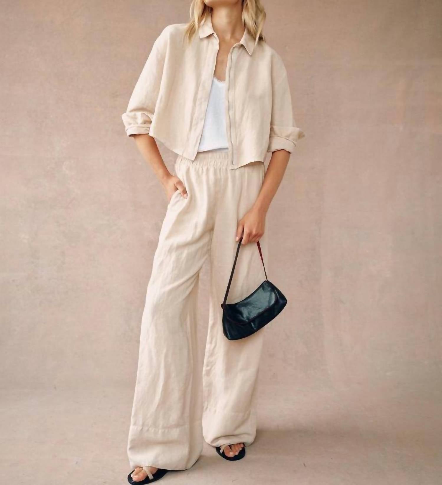 Bella Dahl - Oversized Cropped Jacket