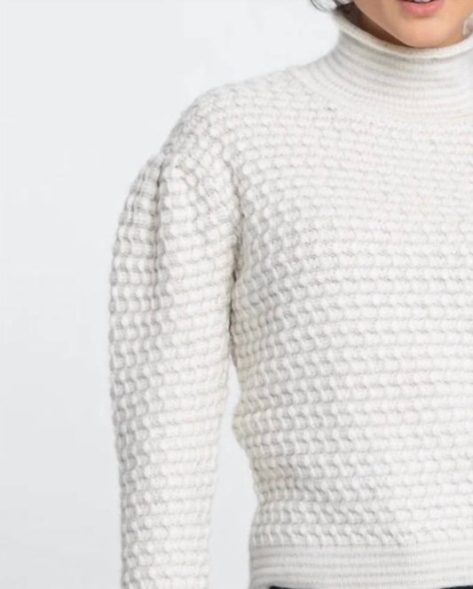 Kinross - Luxer Textured Funnel Sweater