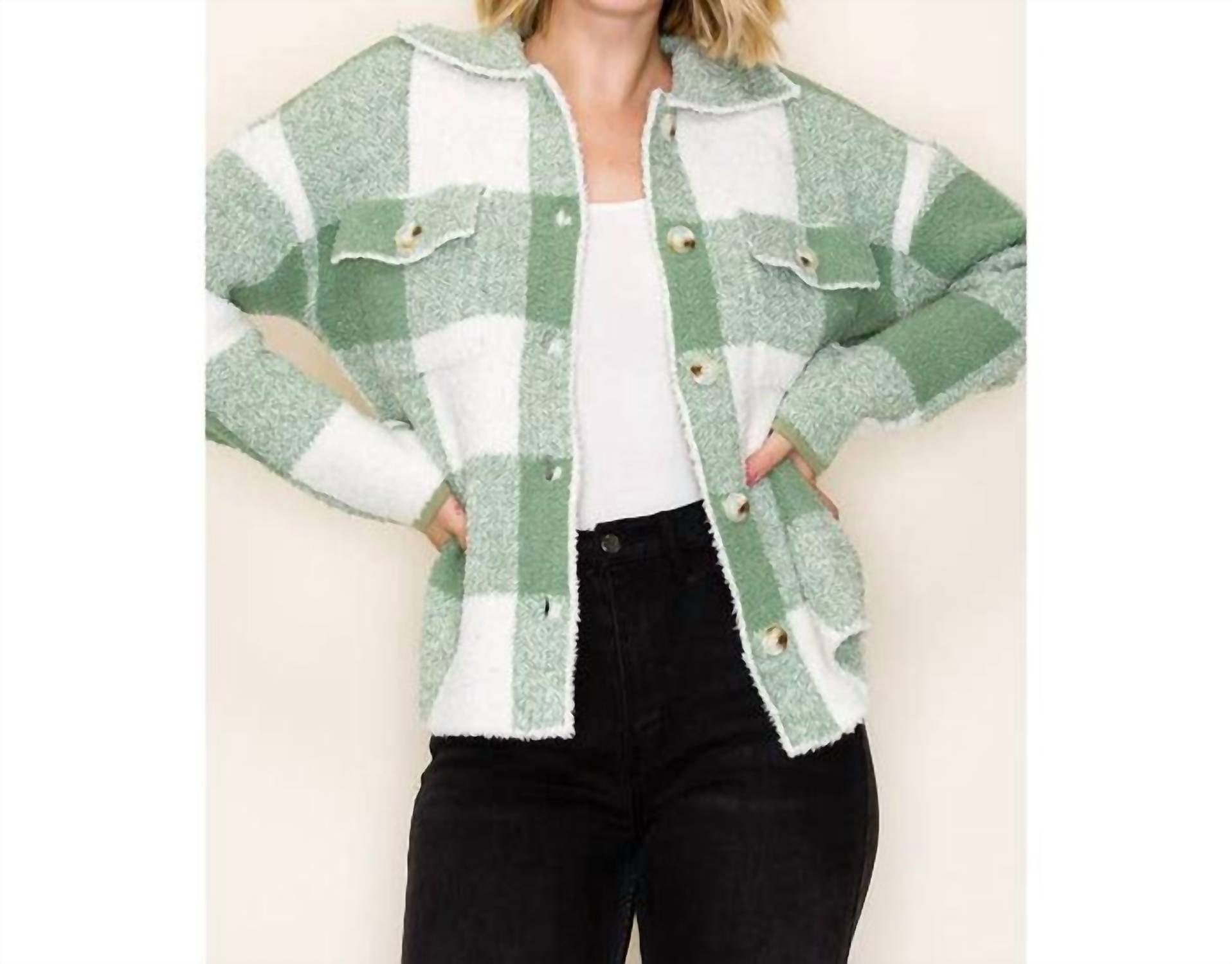 Staccato - Fuzzy Sweater Jacket