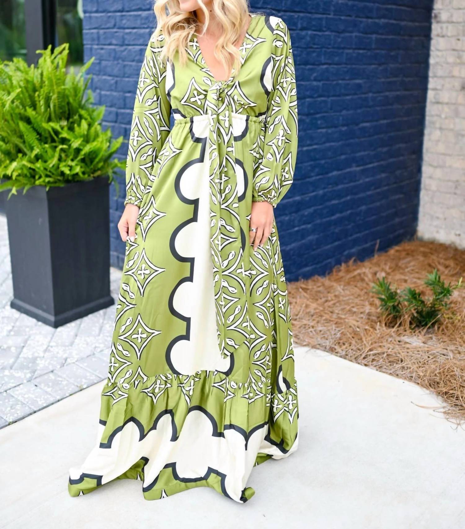 Lavi - Eva Printed Maxi Dress