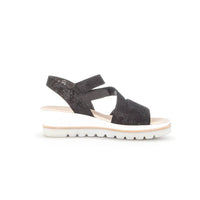 Gabor - Women's Quarter Strap Wedge Velcro Sandals