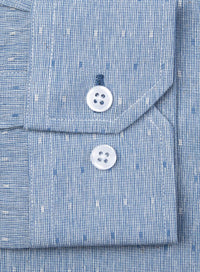 Alynn - Men's Mason Untuckable Casual Fit Dress Shirt