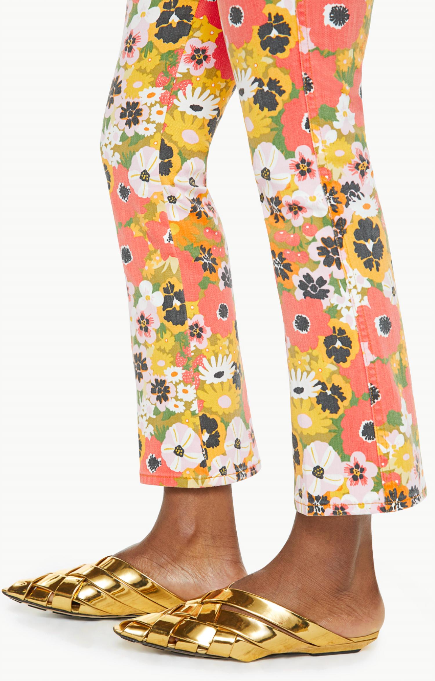 Mother - Mid Rise Smokin Double Flood Jeans