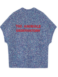The Animals Observatory - Kid's Bat Knit Vest