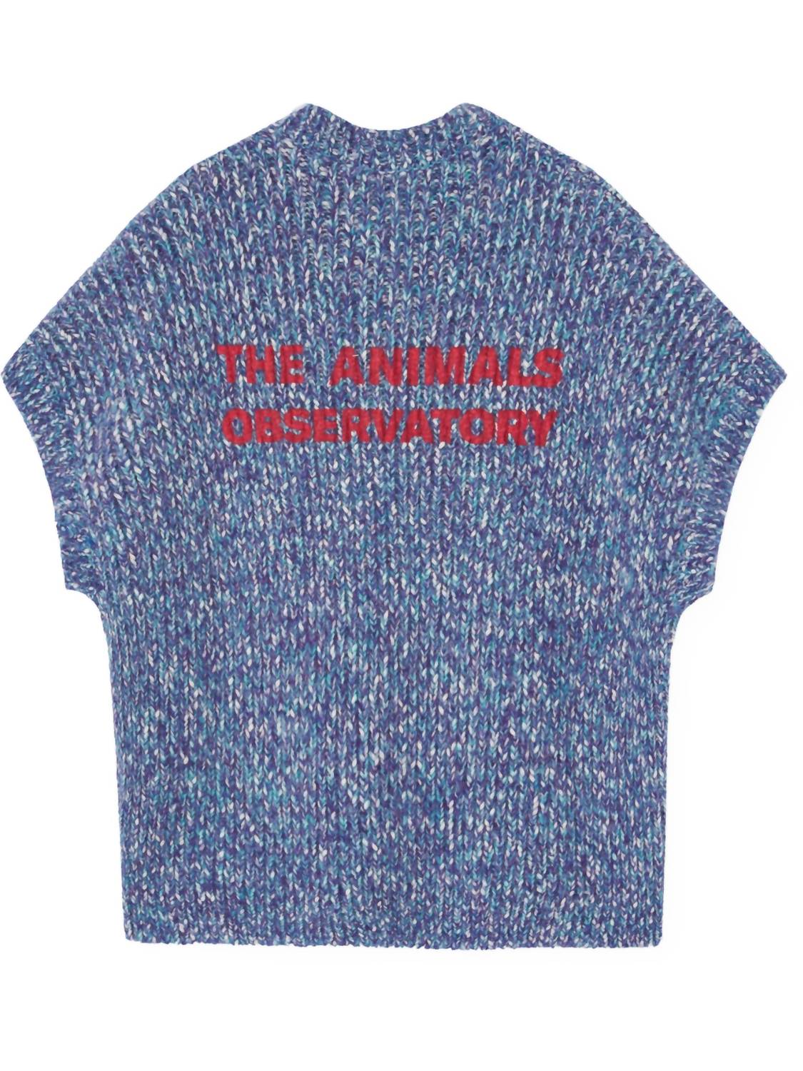 The Animals Observatory - Kid's Bat Knit Vest