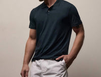 James Perse - Luxe Lotus Jersey Polo