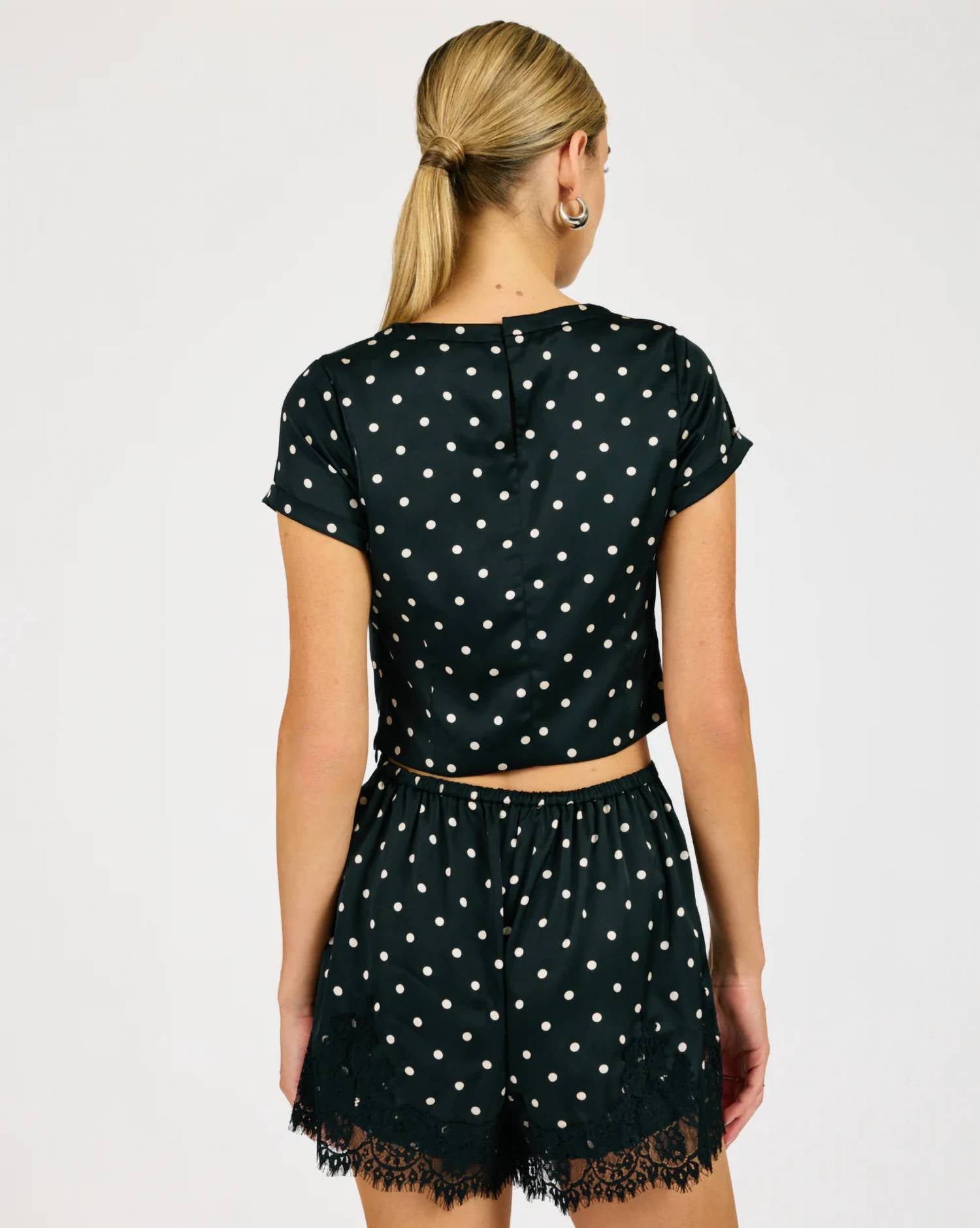 Line And Dot - Sophie Polka Dot Top