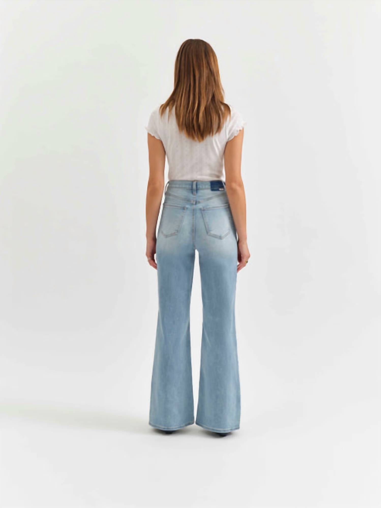 Daze - Far Out High Rise Wide Leg Jean