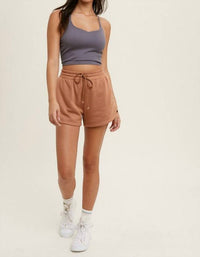 Wishlist - French Terry Dolphin Hem Shorts