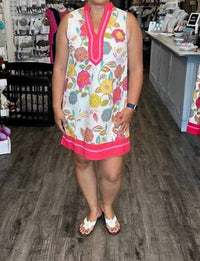 Thml - Sleeveless Floral Print Mini Dress