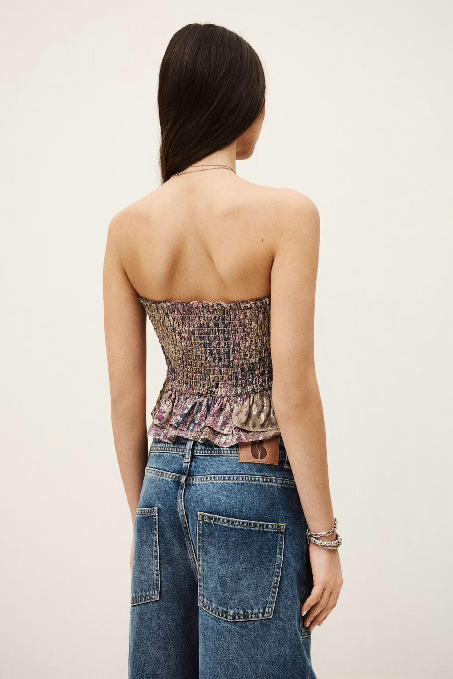 Ba&Sh - Pretty Strapless Top