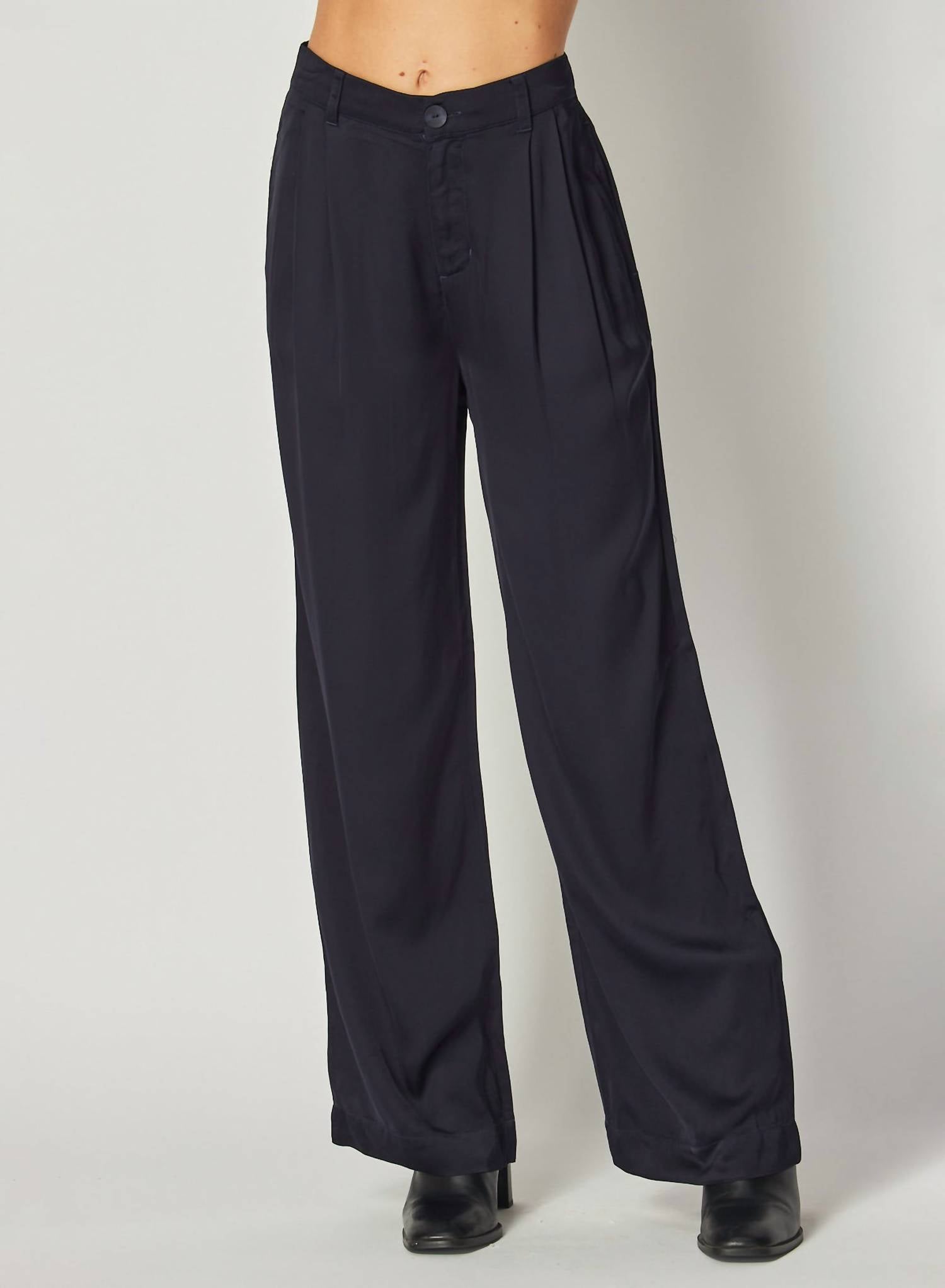 Bella Dahl - Pleated Wide Leg Trouser