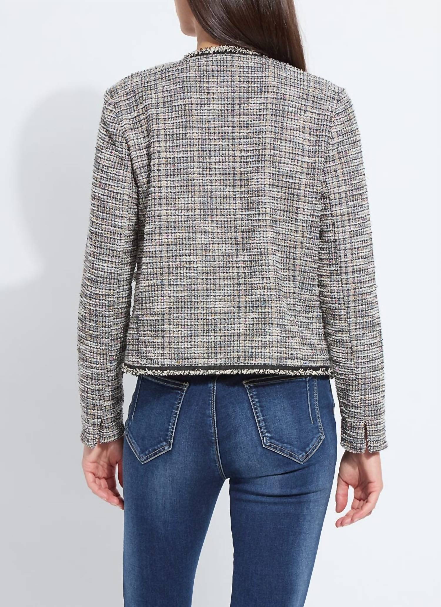 Lysse - Charlotte Collarless St Tweed Jacket