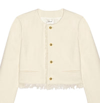 Frame - Women's Tweed Fringe Jacket