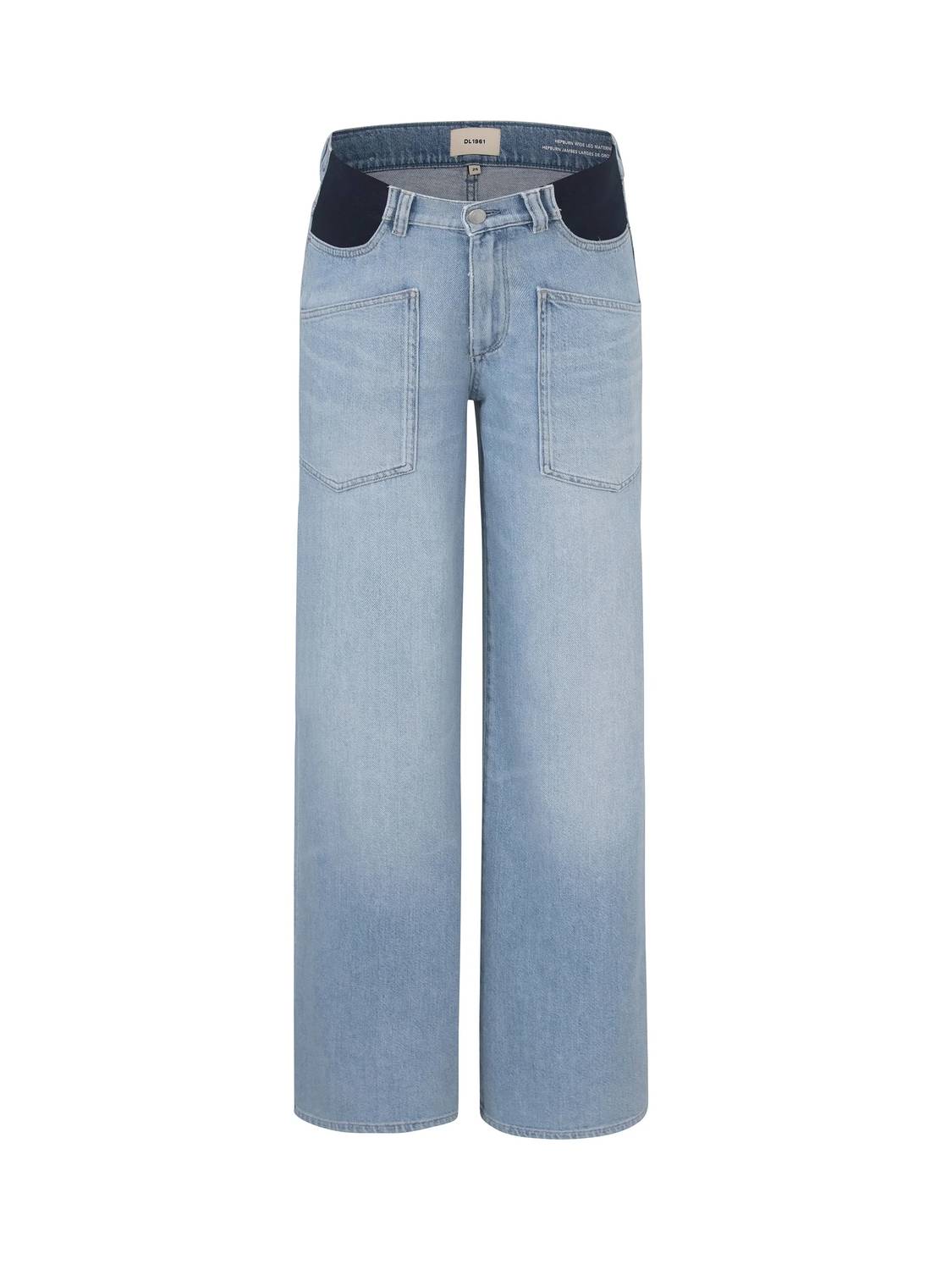 Dl1961 - Women'S - Maternity Hepburn Wide Leg Jean