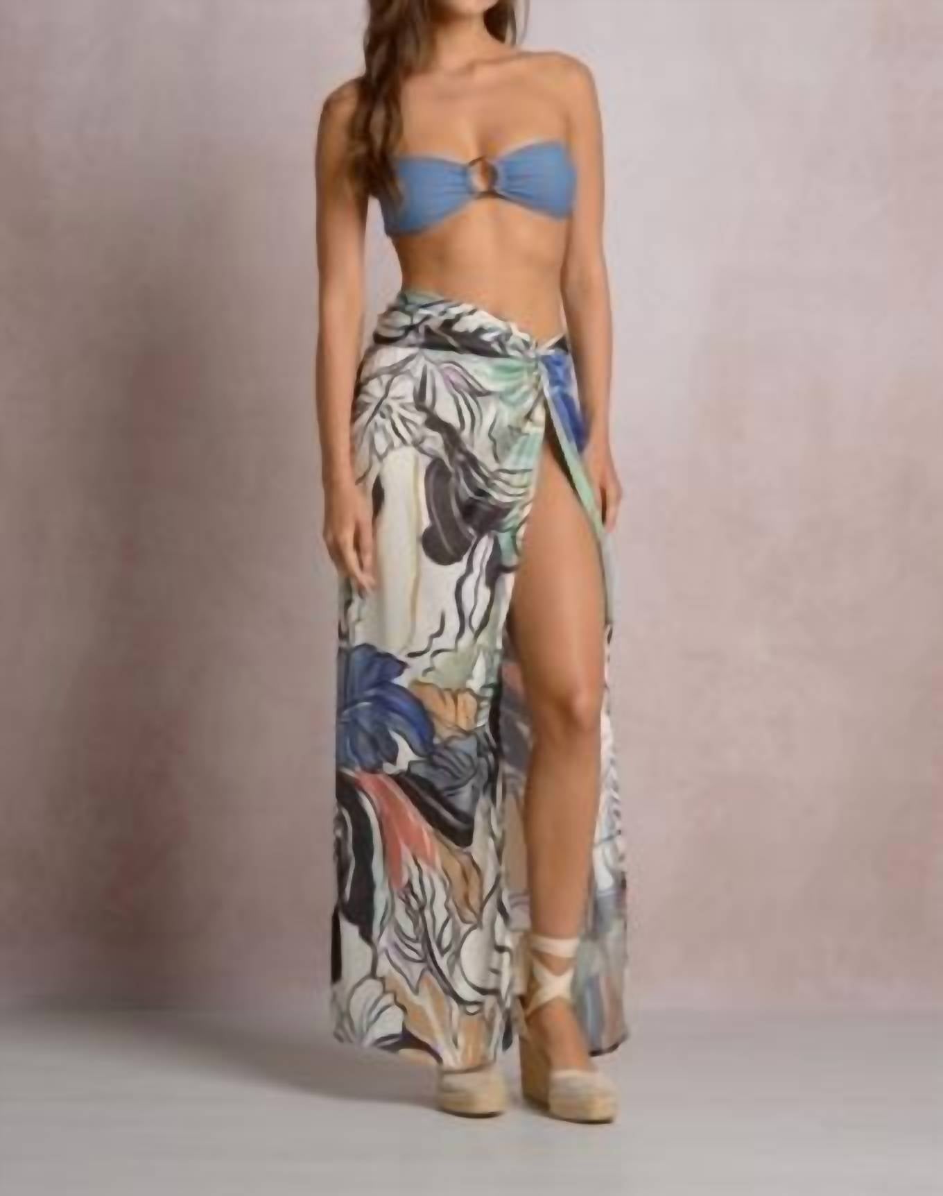 Elan - Women's Maxi Floral Skirt