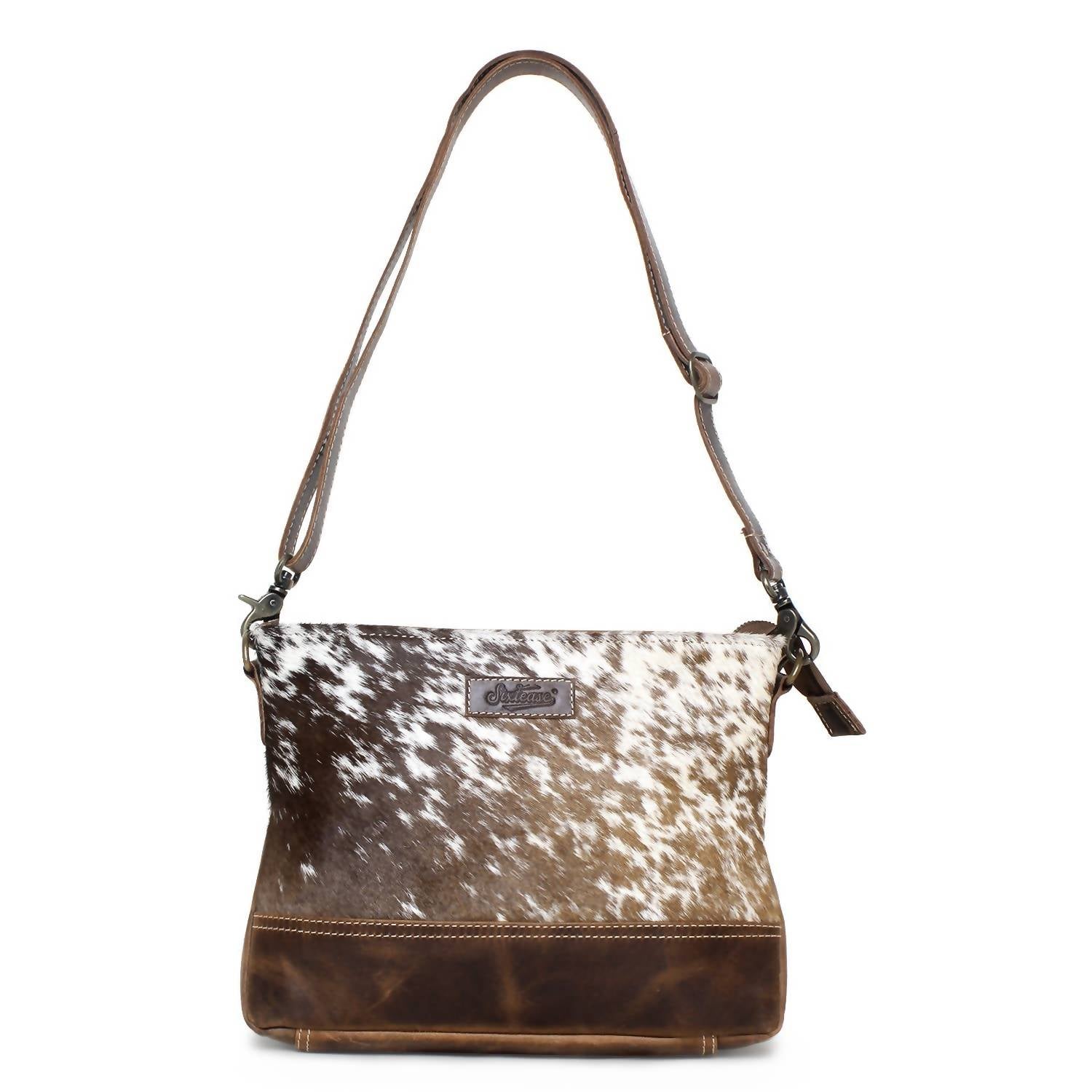 Sixtease Bags Women's Jersey Shoulder Bag in brown - women's bag