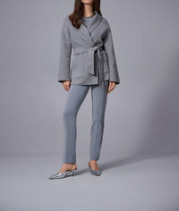 Joseph Ribkoff - Slit Back Straight Ankle Pants