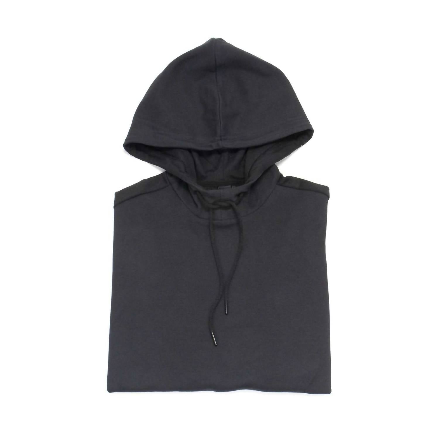 adidas Women's Id Elevated Cropped Hoodie in black - women's top - detail view