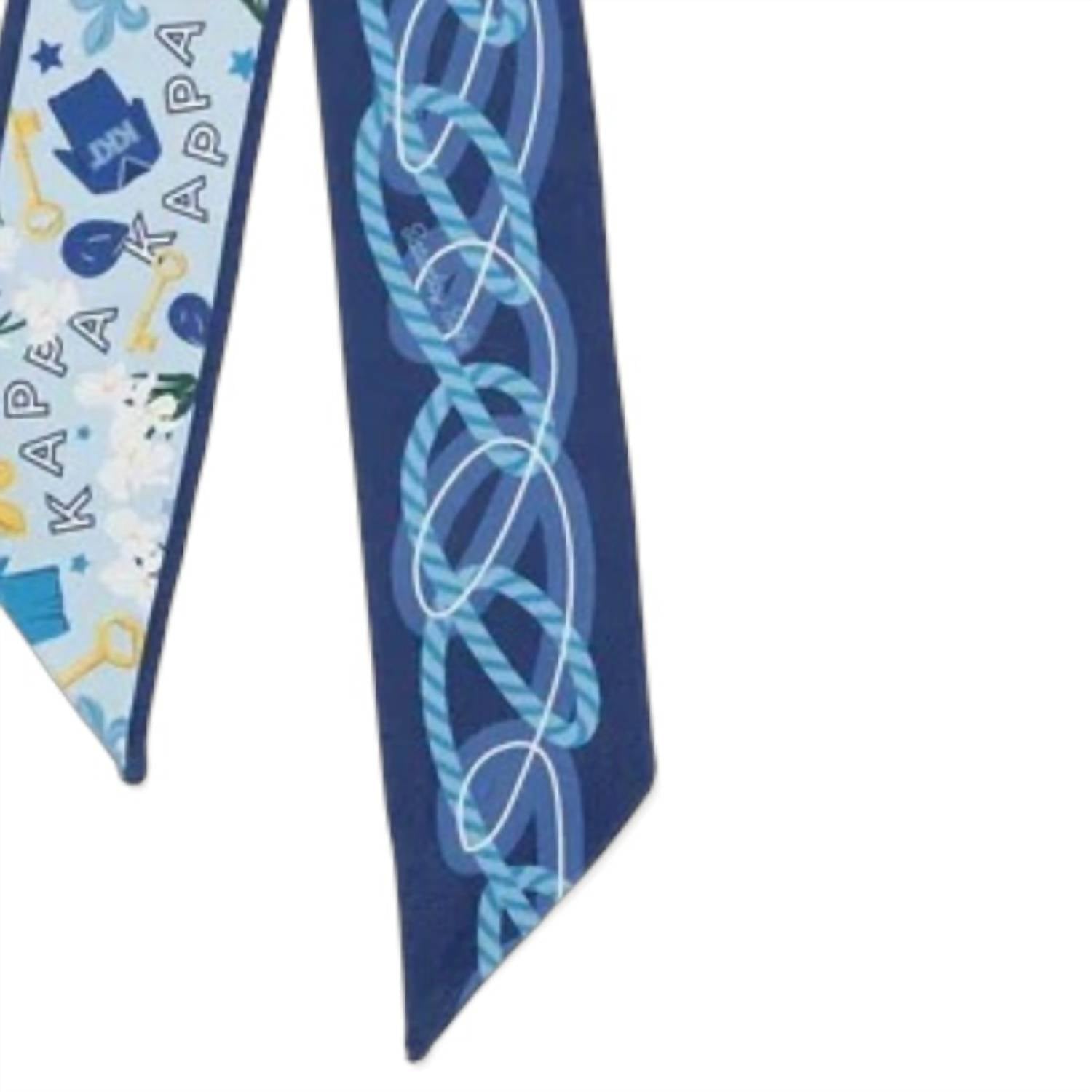 Saturday Silks - Women's Kappa Kappa Gamma Twilly Scarf