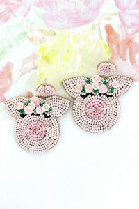 White Label - Women's Little Piggy Seadbead Earrings