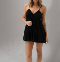 Promesa - Jia Crinkle Surplice Romper
