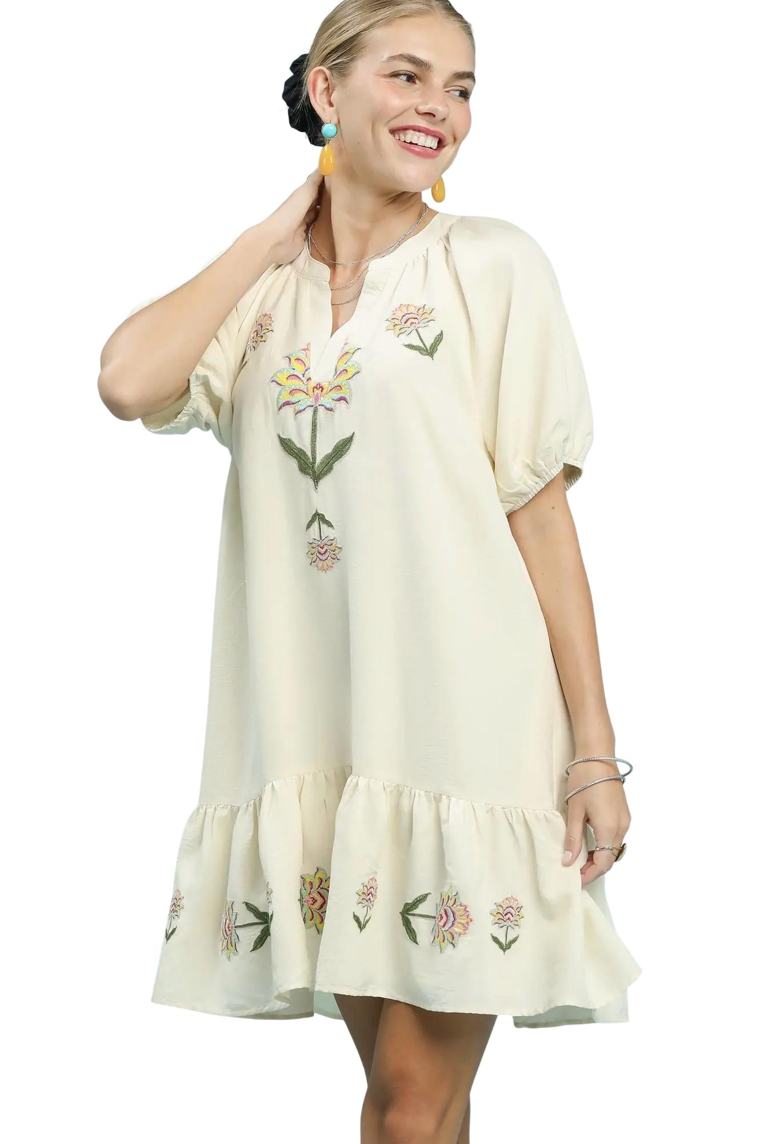 Umgee - Embroidered Dress
