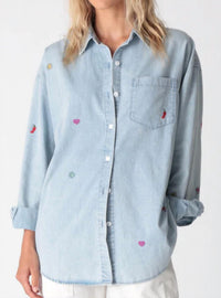 Electric & Rose - Boyfriend Button Down Shirt