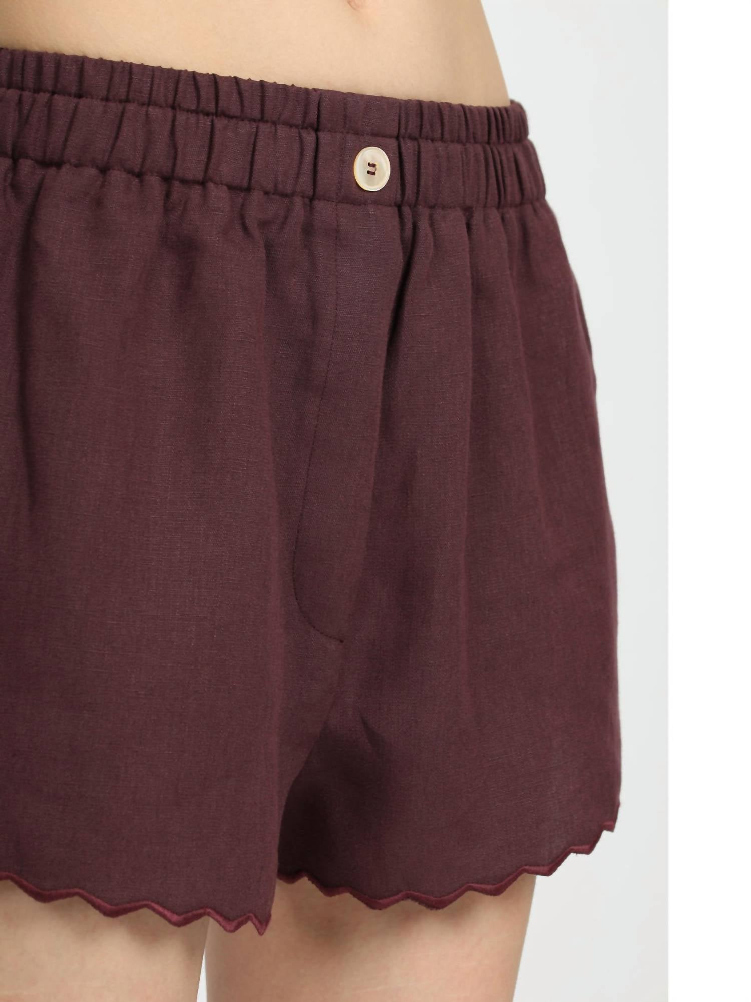Forte Forte - Chic Linen Shorts