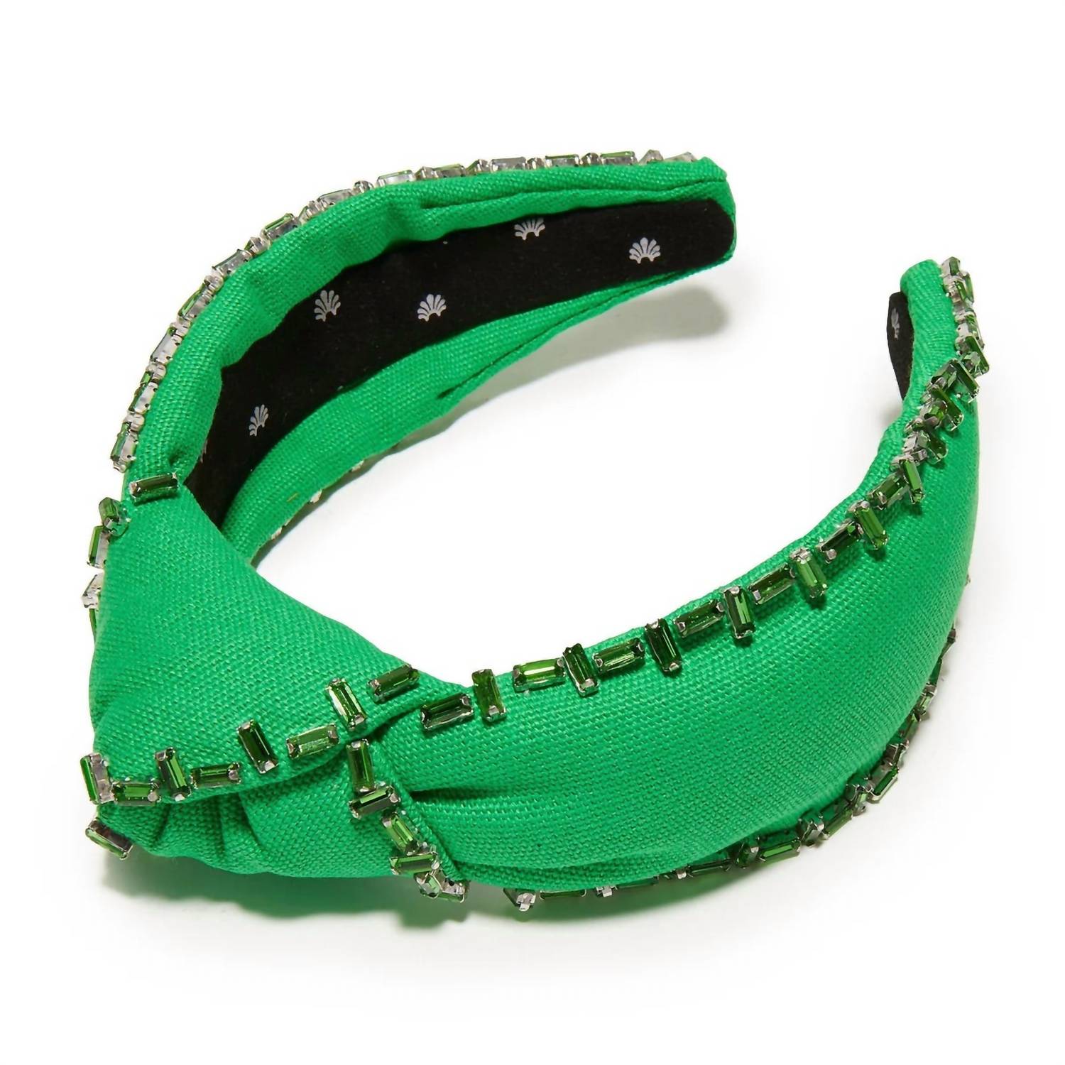 Lele Sadoughi - Women's Grass Crystal Trim Headband