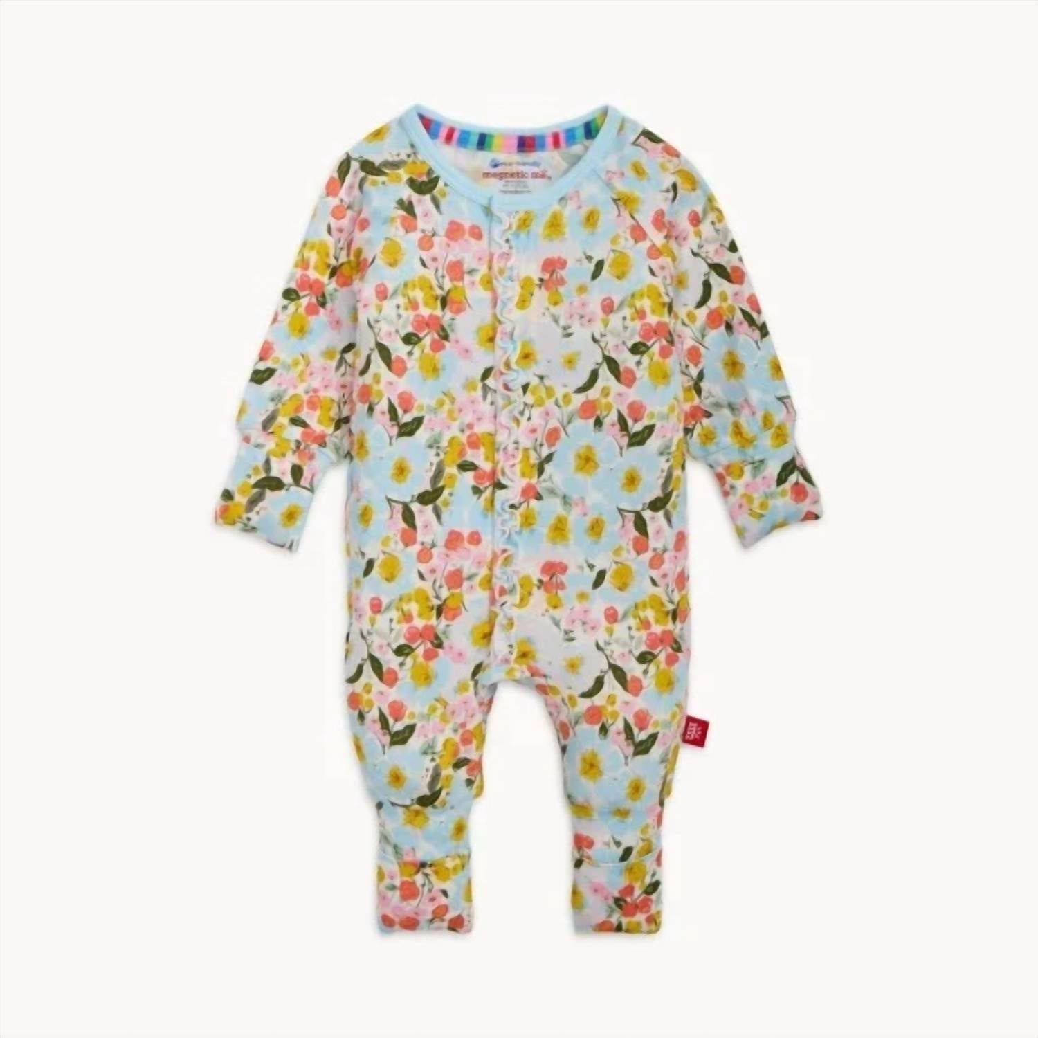 Magnetic Me - Kids' Seraphina Magnetic Ruffle Convertible Romper
