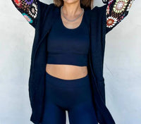 Blakeley - Granny Square Sweater Cardigan