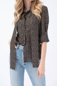 Re/Done - 70s Tie Blouse