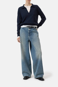 Closed - Polo Long Sleeve Knit Top