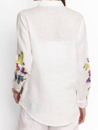 Johnny Was - Gracey Linen Oversized Shirt