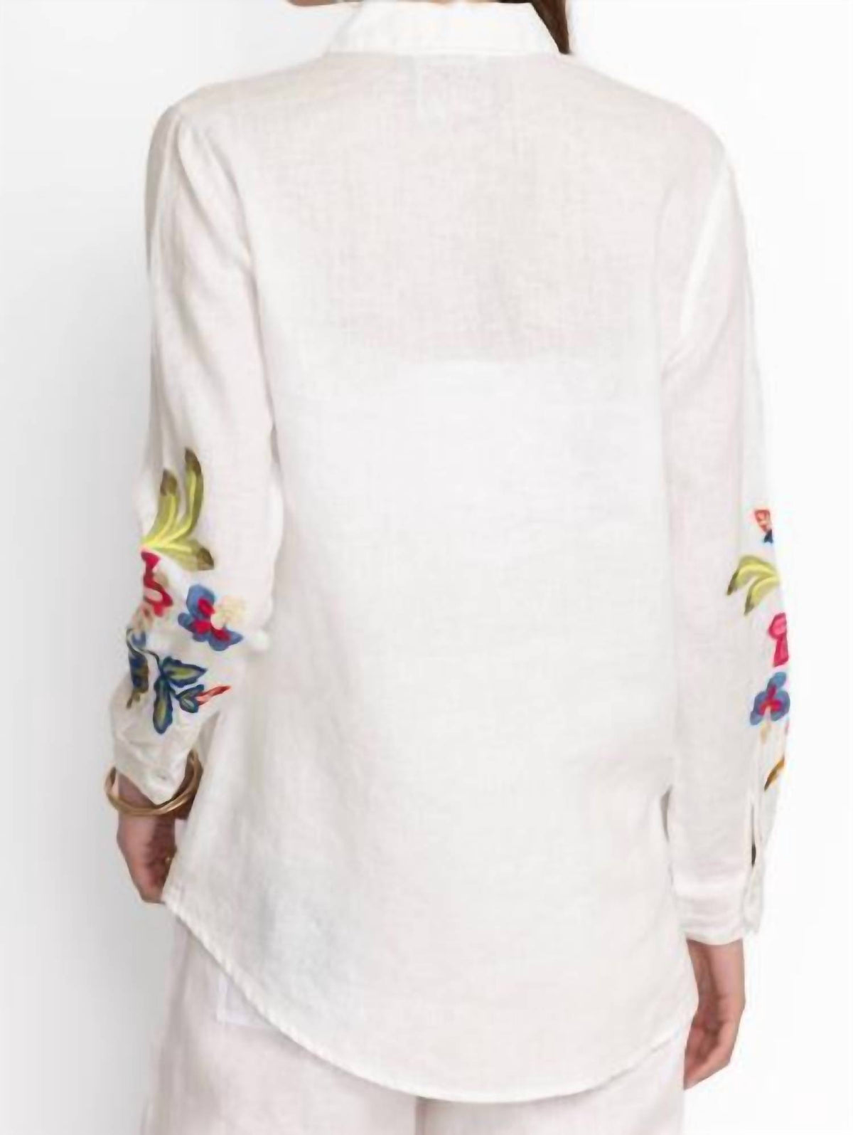 Johnny Was - Gracey Linen Oversized Shirt