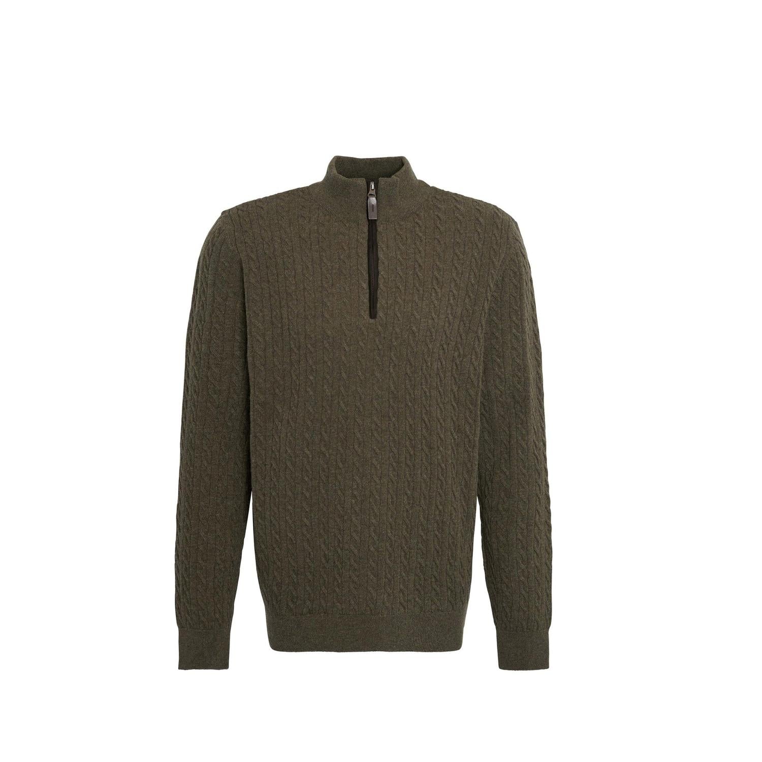 Barbour - Ramsden Half Zip Knitted Jumper