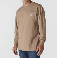 Carhartt - Men's Pocket Deer Graphic Long Sleeve T-shirt