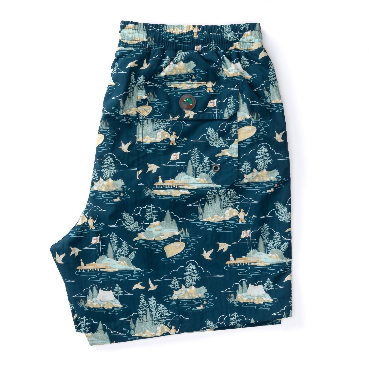 Duck Head - Print Sailport 6" Swim Short