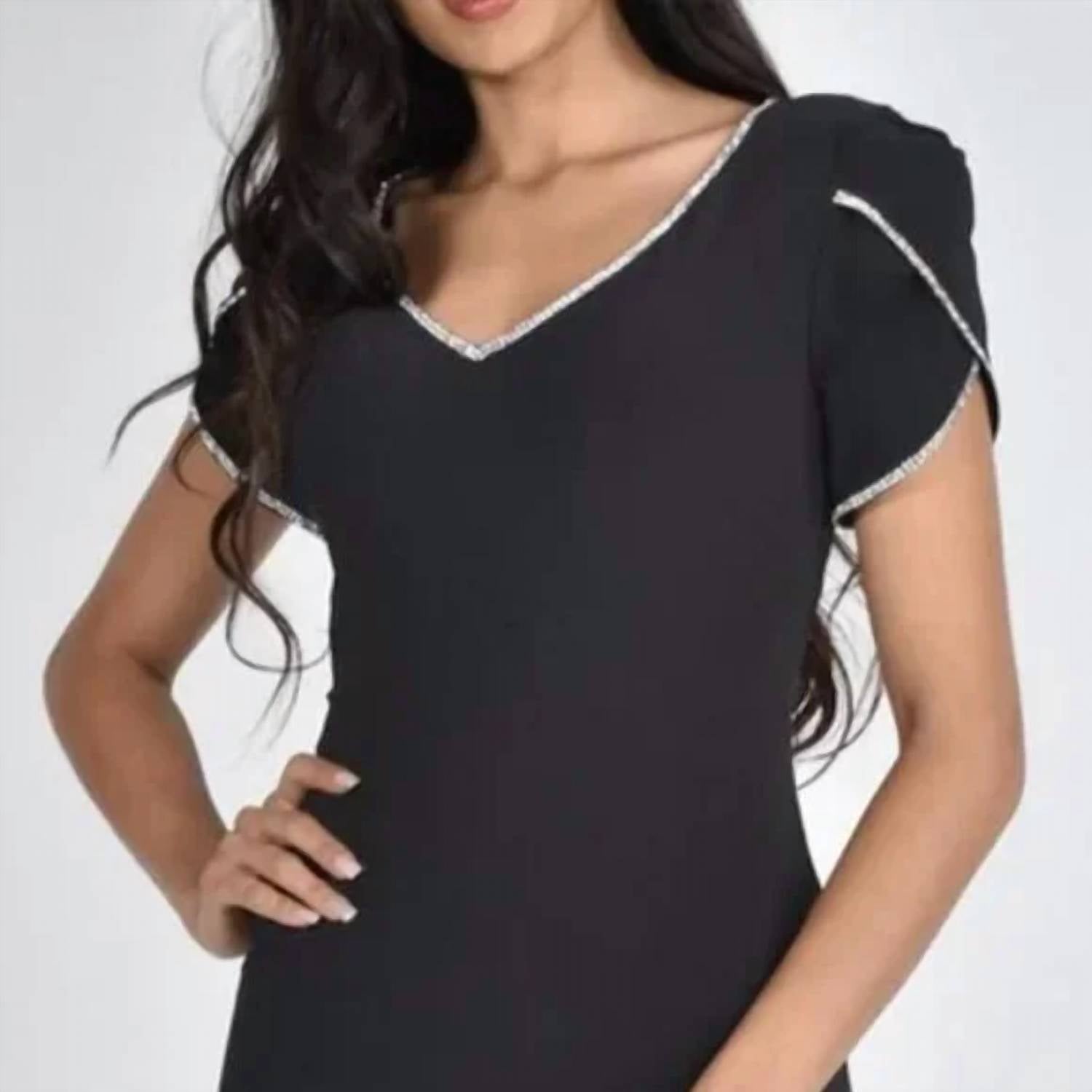 Frank Lyman - Bellamy Tulip Sleeve Mini Dress