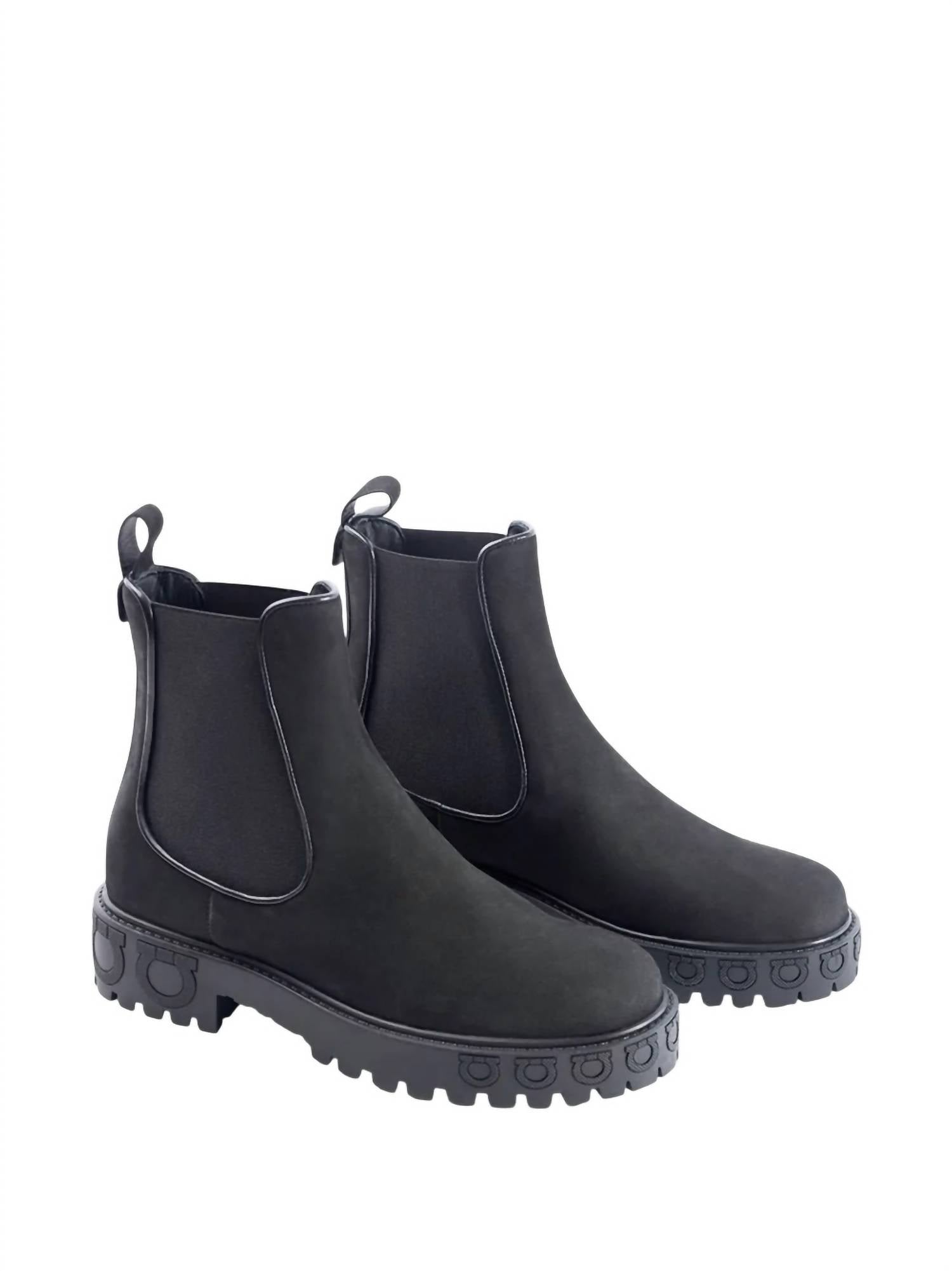 Salvatore Ferragamo - Women's Elastic Side Chelsea Boots