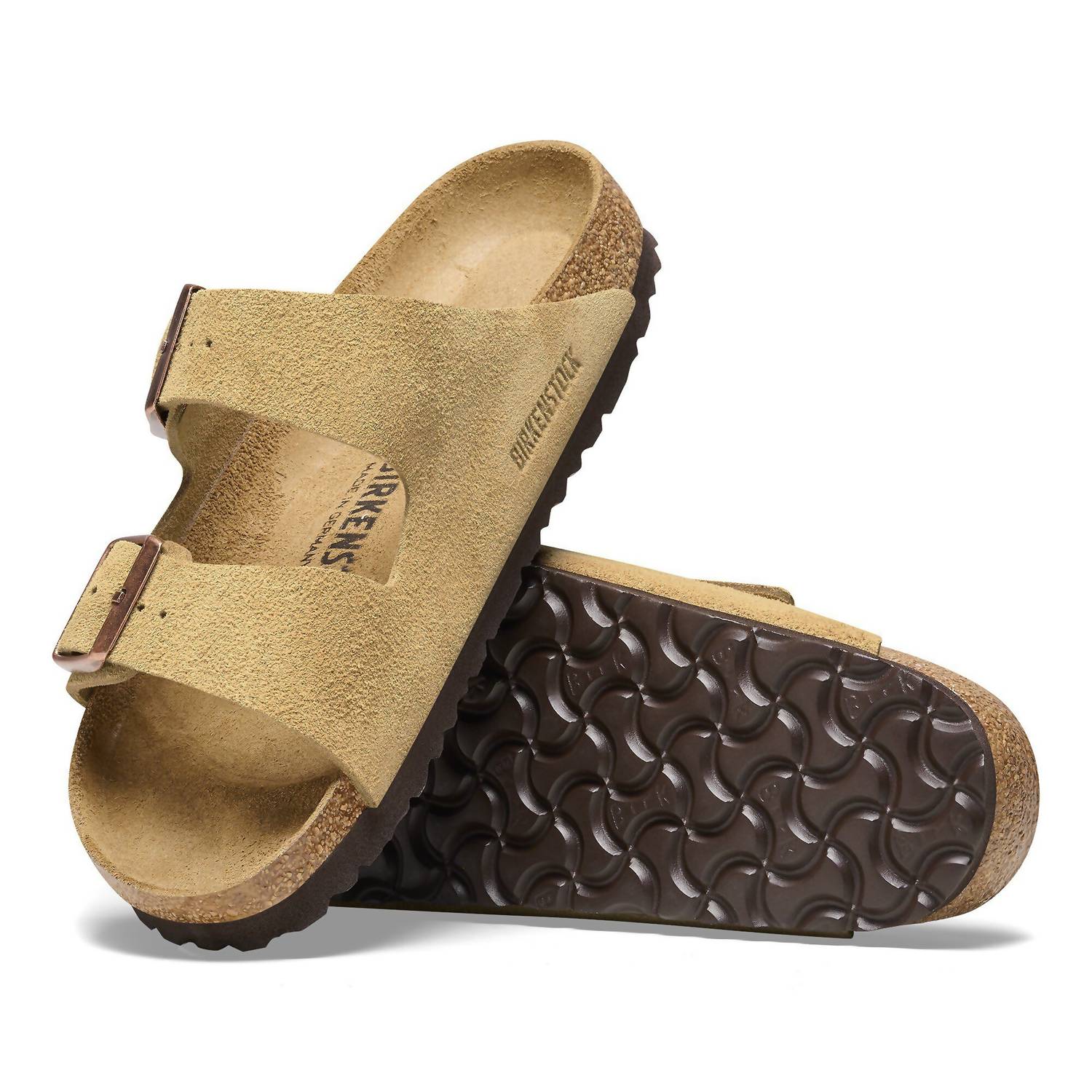 Birkenstock - Women's Arizona Suede Leather Sandals
