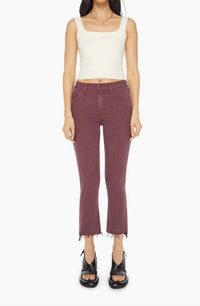 Mother - Insider Crop Step Fray Pants