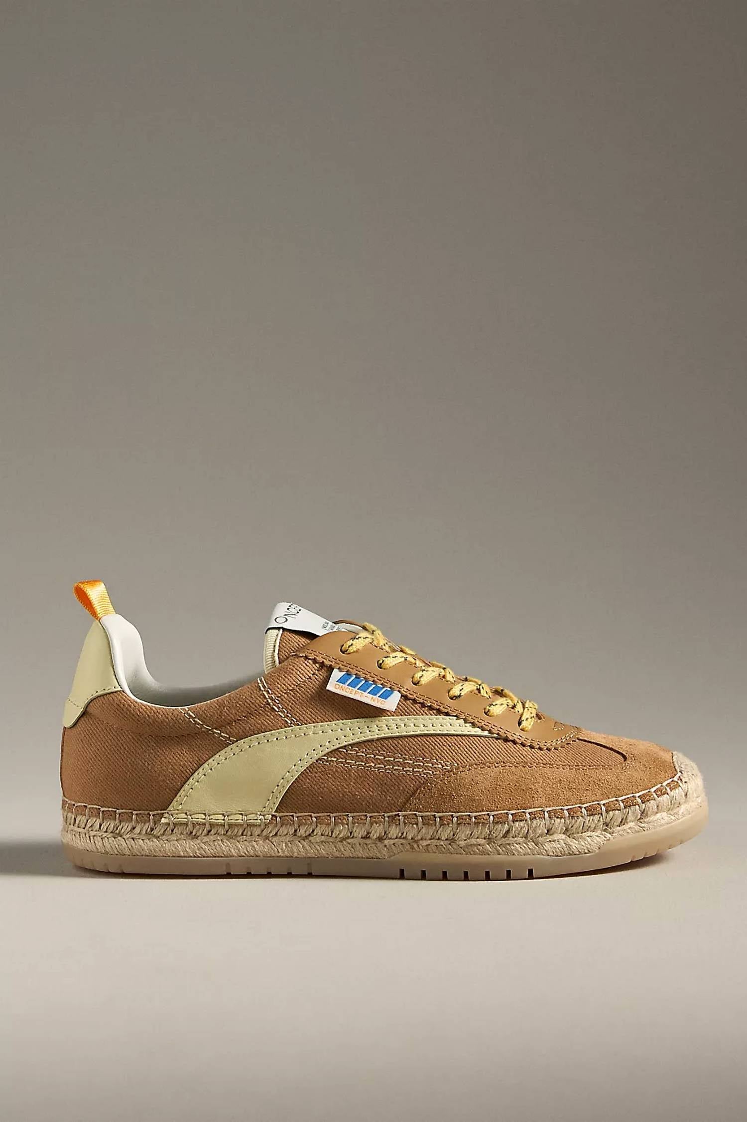 Oncept Women's St. Tropez Espadrille Sneaker in ginger - women's sneaker