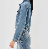 Good American - Shrunken Trucker Jacket