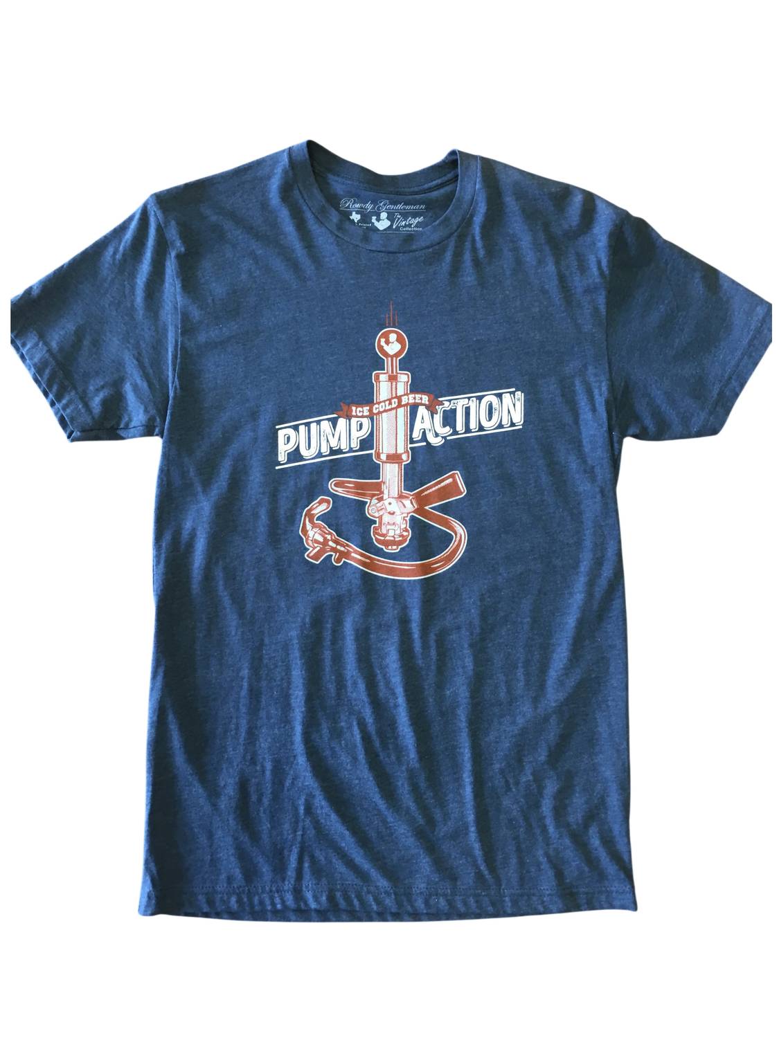 Rowdy Gentleman - Men's Pump Action Vintage Tee